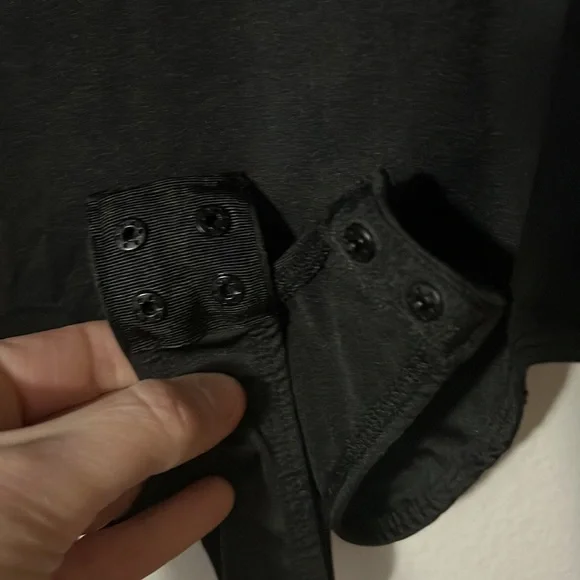 Venus Black Bodysuit Lace Long Sleeves - Picture 4 of 6